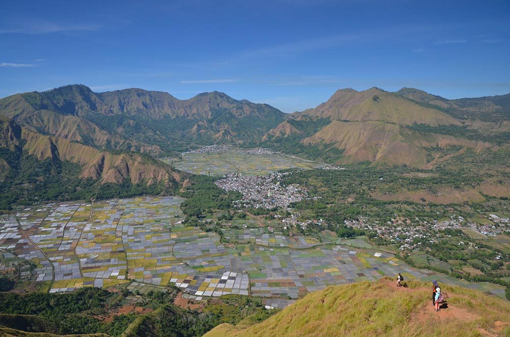  Lombok  Sembalun et Senaru  sur les pentes du Volcan Rinjani